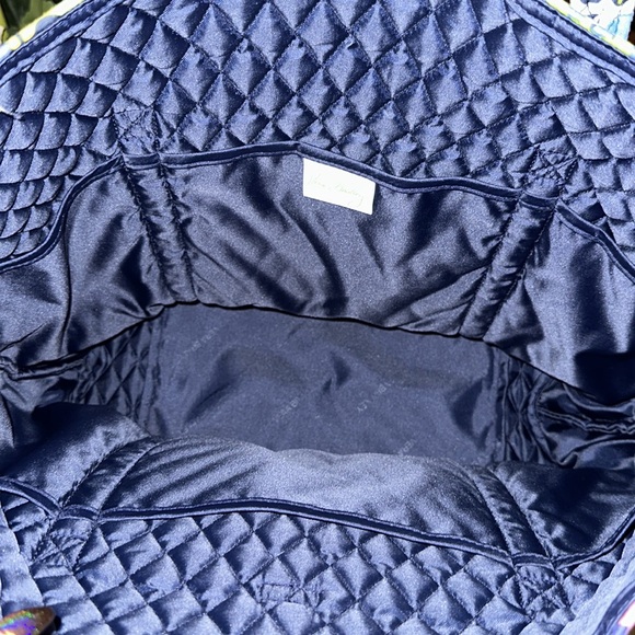 Vera Bradley computer tote and matching wallet - Picture 4 of 13